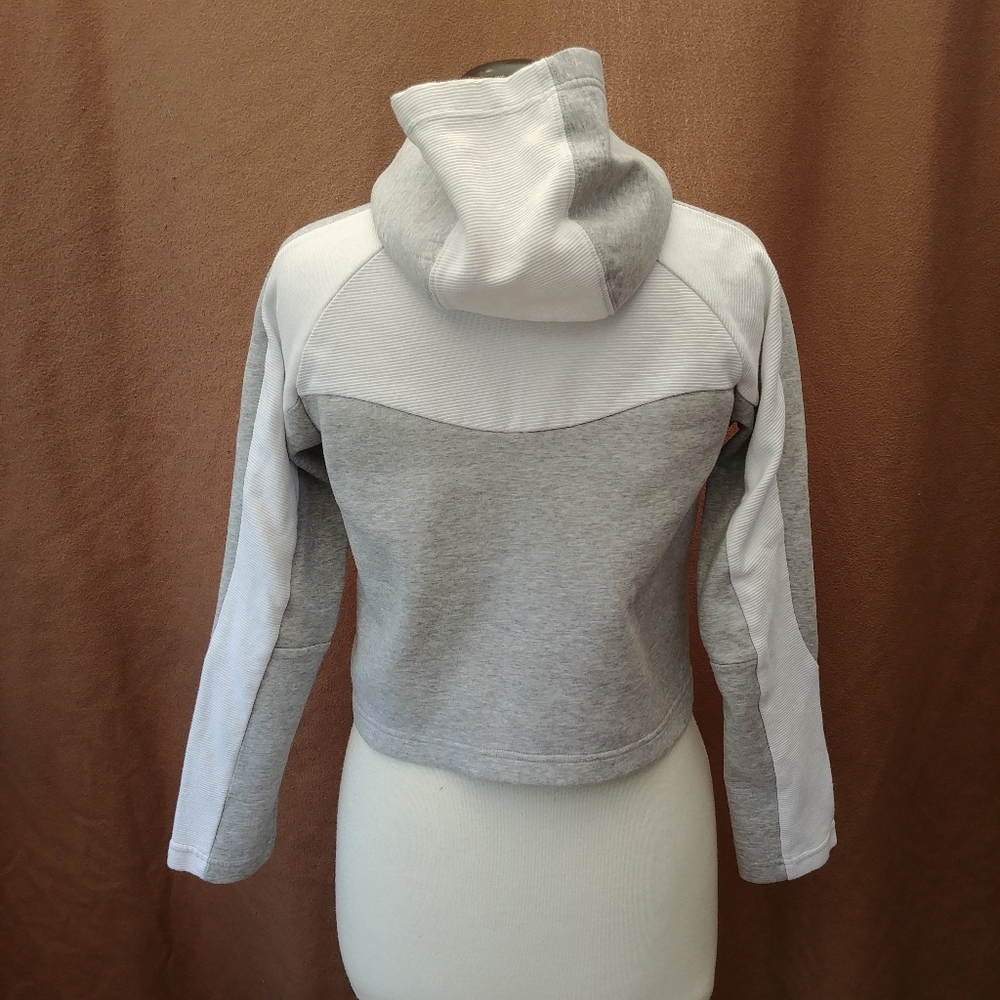 Puma Cropped Training hoodie grey size XS - Picture 4 of 6